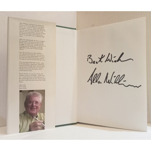 149 - Allan Williams The Fool On The Hill hardback book signed on inside Best Wishes Allan Williams