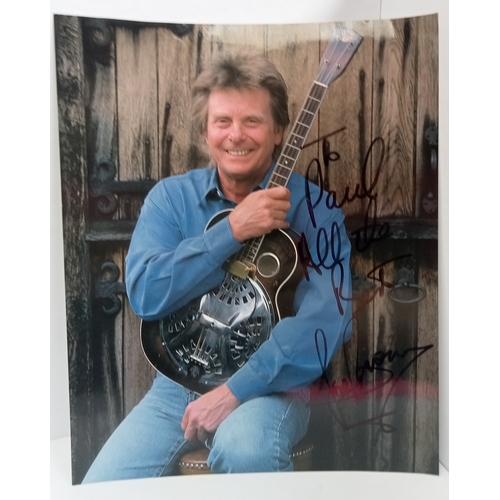 152 - Joe Brown signed colour photograph signed To Paul All The Best Joe Brown.