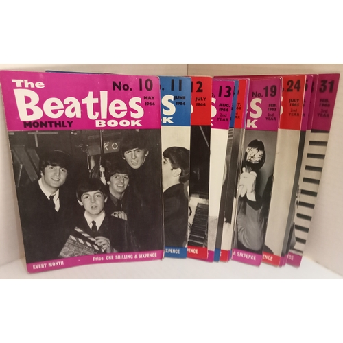 161 - Beatles Monthlies thirty one original issues No1 to 31.