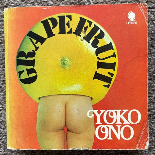 171 - Grapefruit book signed by John Lennon & Yoko Ono comes with letter of provenance that the book was s... 