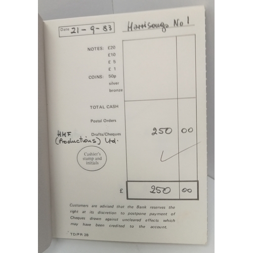 177 - George Harrison Harrisongs Paying In Book.