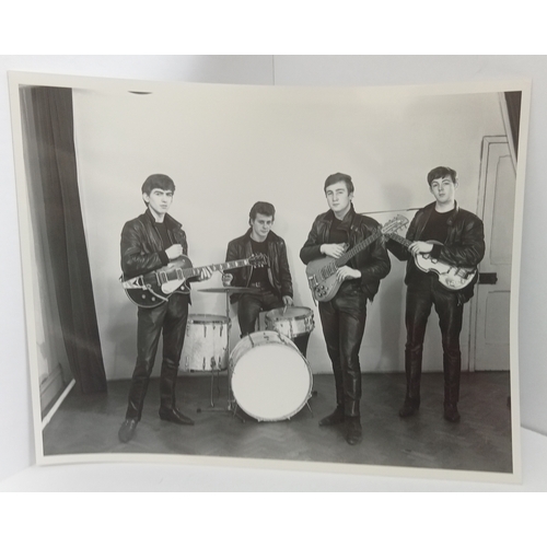 182 - The Beatles a collection of sixteen picture by Albert Marrion from the group's first photo session t... 