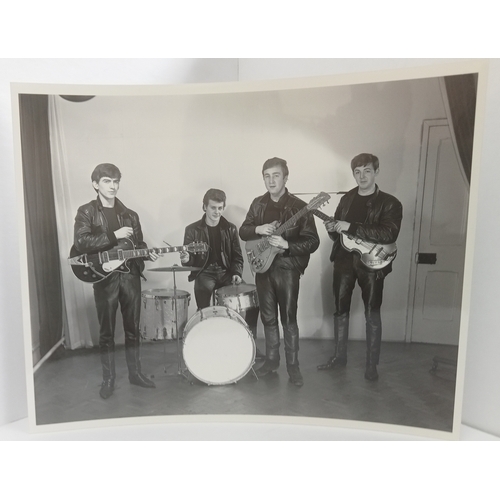 182 - The Beatles a collection of sixteen picture by Albert Marrion from the group's first photo session t... 