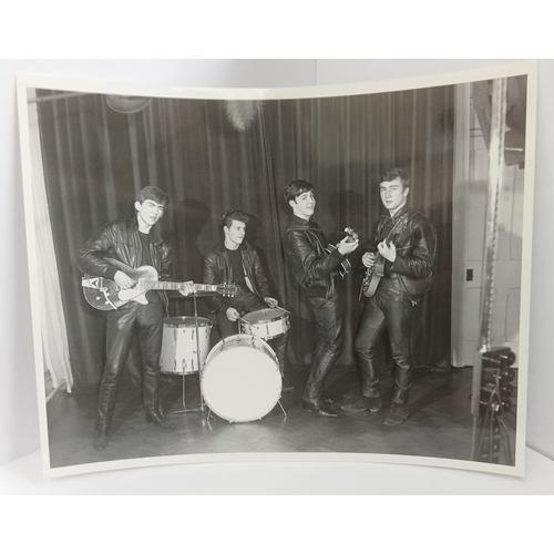 182 - The Beatles a collection of sixteen picture by Albert Marrion from the group's first photo session t... 