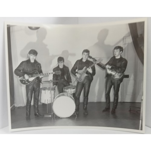 182 - The Beatles a collection of sixteen picture by Albert Marrion from the group's first photo session t... 