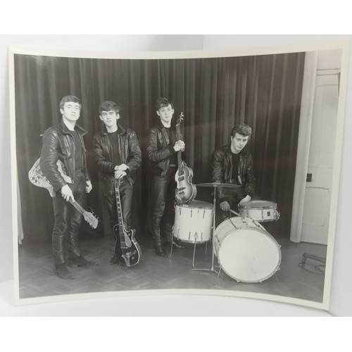 182 - The Beatles a collection of sixteen picture by Albert Marrion from the group's first photo session t... 