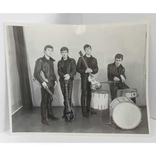 182 - The Beatles a collection of sixteen picture by Albert Marrion from the group's first photo session t... 