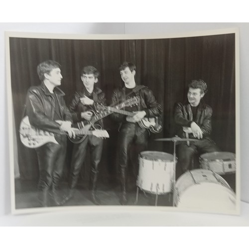 182 - The Beatles a collection of sixteen picture by Albert Marrion from the group's first photo session t... 