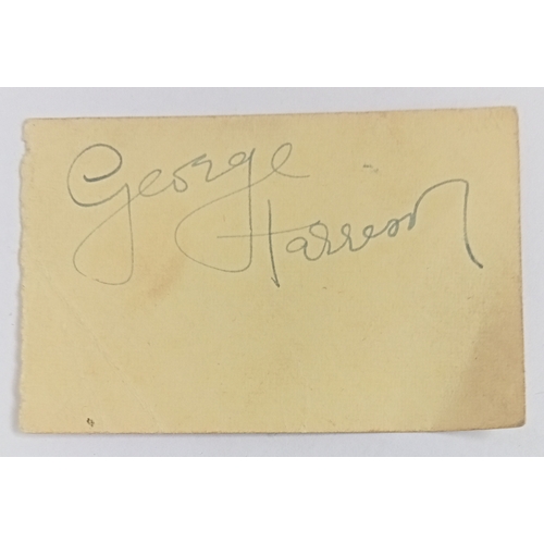 183 - The Beatles signatures from an autograph book with both Ringo Starr and Pete Best, George Harrison, ... 