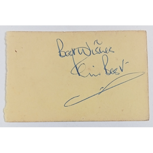 183 - The Beatles signatures from an autograph book with both Ringo Starr and Pete Best, George Harrison, ... 