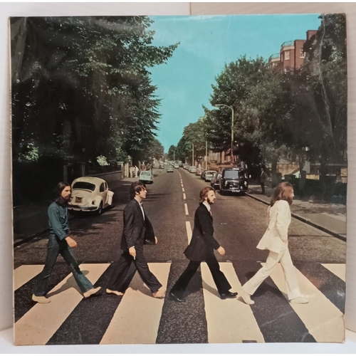 202 - Beatles original issue Abbey Road picture disc, Abbey Road original issue album, no Her Majesty Cred... 