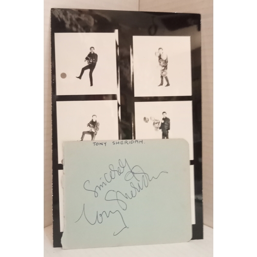 208 - Tony Sheridan, twelve Astrid Kirchherr K&K gallery photographs one signed by Astrid on reverse with ... 