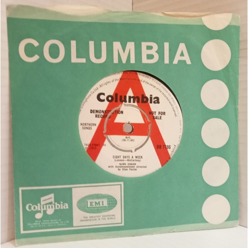 211 - Alma Cogan demo single featuring the songs Eight Days A Week & Help!