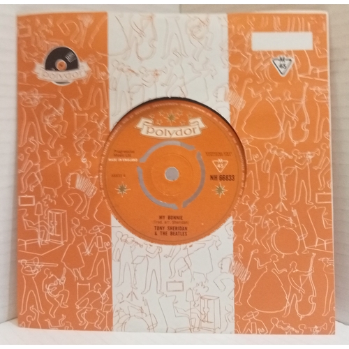 216 - Tony Sheridan & The Beatles My Bonnie NH 66833 Polydor Orange Scroll label.