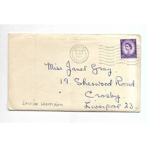 236 - Letter from Louise Harrison in which she writes “I have ordered tickets for Southport Odeon on Wed 2... 