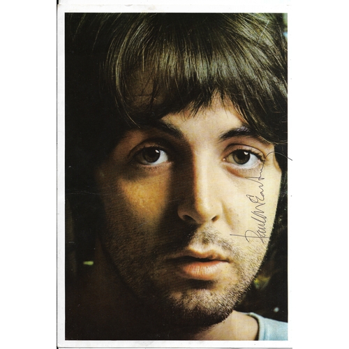 281 - The Beatles complete set of Beatles White Album colour photographs, each photograph is signed in an ... 