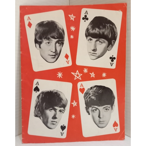 291 - The Beatles Four Aces Mary Well UK Tour Programme.