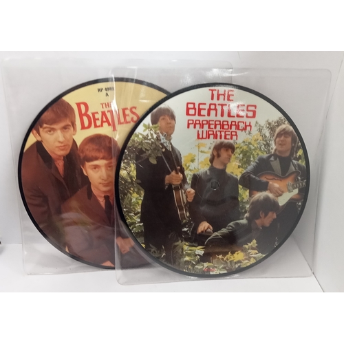 298 - Collection of Beatles singles, EP’s, cassettes and CD singles including Only The Beatles Heineken Ca... 