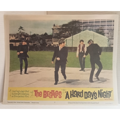 314 - A Hard Days Night Lobby Cards Reproduction and Fabulous Magazine