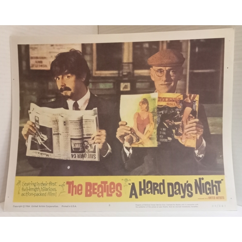 314 - A Hard Days Night Lobby Cards Reproduction and Fabulous Magazine