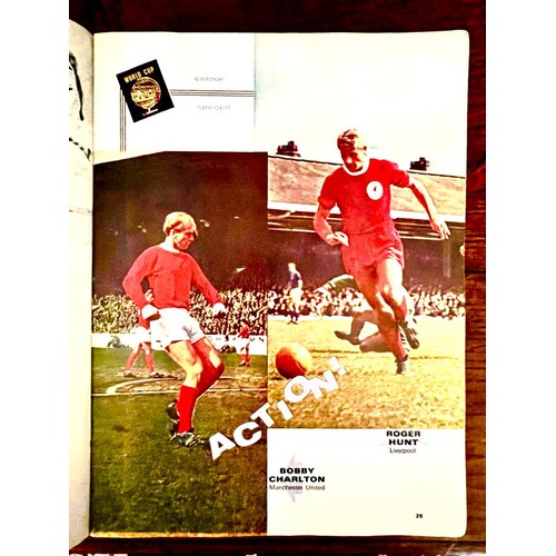 275 - FOOTBALL MONTHLY WORLD CUP SOUVENIR, ENGLAND 1966