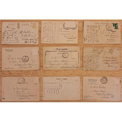 146 - PARCEL OF VARIOUS BRITISH AND OTHER POSTCARDS ETC