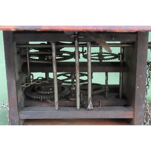 42 - Wall mounting Octagonal school style clock