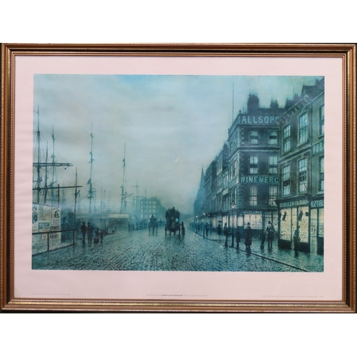 79 - Framed Tate gallery Atkinson Grimshaw print 