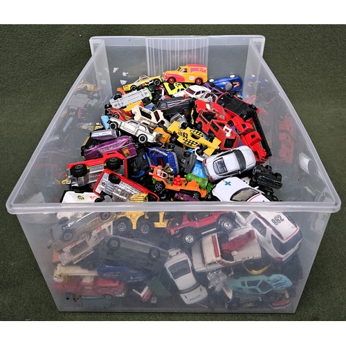 2 - Large quantity of mostly diecast vehicles Inc. some Sci-Fi related