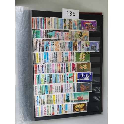 136 - FOREIGN COUNTRIES.  FAR EAST. Collection of FU N.Korea and N.Vietnam  and Thailand FU and UM  in lar... 