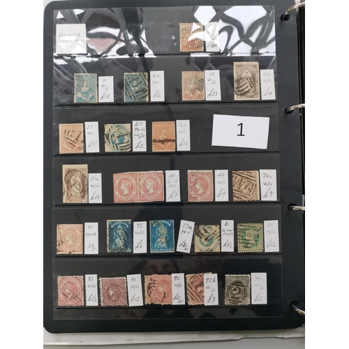 1 - VIDEO AVAILABLE. MIXED WORLD.  BC M and U ranges on stocksheets in binder  each with SG number and p... 