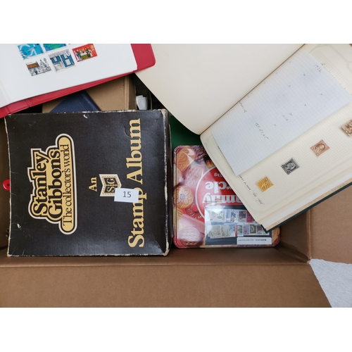 15 - MIXED WORLD.  A collection in large carton  interest in Germany from 1872  GB incl. 1840 1d black  s... 