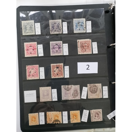 2 - VIDEO AVAILABLE. MIXED WORLD.  BC M and U ranges on stocksheets in binder  each with SG numbers and ... 