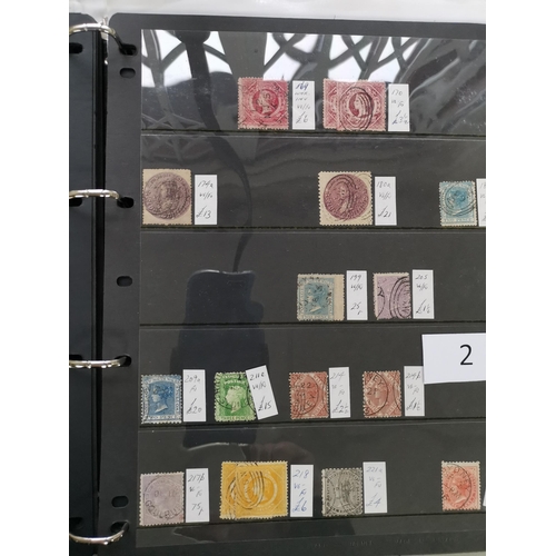 2 - VIDEO AVAILABLE. MIXED WORLD.  BC M and U ranges on stocksheets in binder  each with SG numbers and ... 