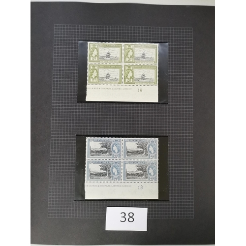 38 - MIXED WORLD.  Mainly KGVI M or UM defins incl. Basutoland to 10/-  Seychelles to 10r etc. (110)