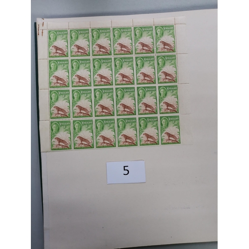 5 - MIXED WORLD.  Collection of KGVI and early QE defins in stockbook  M  and mainly unmounted  incl. KU... 