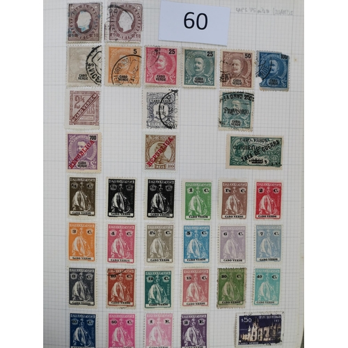 60 - FOREIGN COUNTRIES.  Collection on leaves in binder  value in early to middle period M and U  incl. u... 