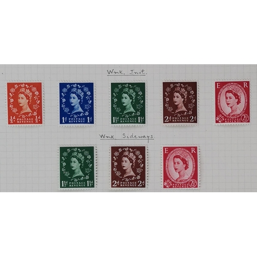 375 - 1887-1954 M collection on leaves (in old cellophane packets)  some mixed condition seen with 1887-92... 