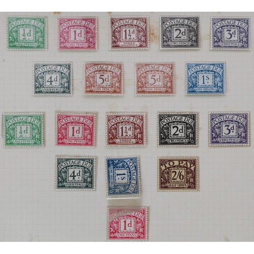 375 - 1887-1954 M collection on leaves (in old cellophane packets)  some mixed condition seen with 1887-92... 