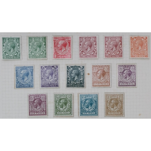 375 - 1887-1954 M collection on leaves (in old cellophane packets)  some mixed condition seen with 1887-92... 