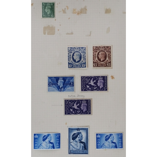 375 - 1887-1954 M collection on leaves (in old cellophane packets)  some mixed condition seen with 1887-92... 