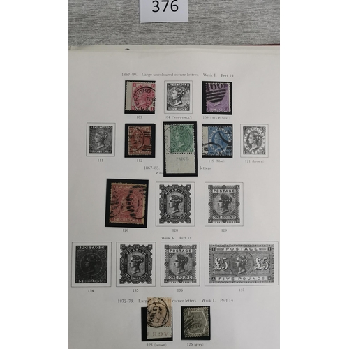 376 - A collection in 2 printed albums incl. 1840 1d black of very fine used appearance (slight grease mar... 