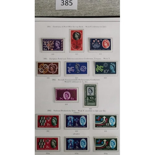 385 - Collection 1902-1970  nearly all M  condition a little mixed  incl. KEVII to 1/-   1912-24  1924 and... 