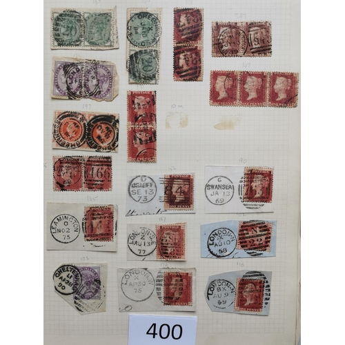 400 - A used collection in album from LE to early QE  very mixed average condition from 1840 1d poor (3)  ... 