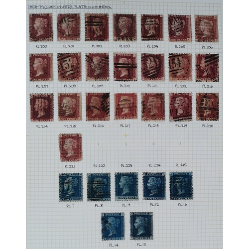 429 - Used collection all leaves  mixed condition with 1840 1d blacks (15)  2d blue (2)  1841  later from ... 