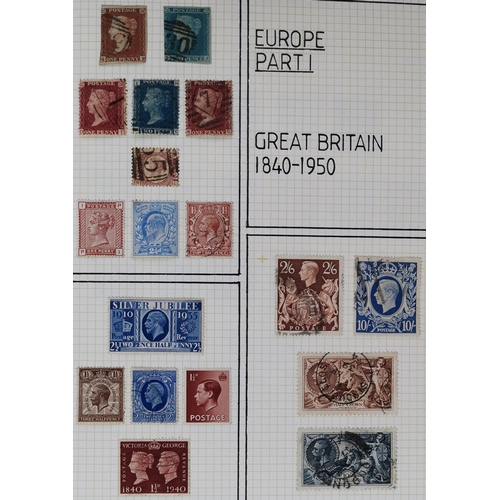 429 - Used collection all leaves  mixed condition with 1840 1d blacks (15)  2d blue (2)  1841  later from ... 