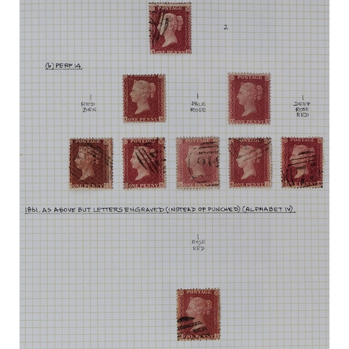 429 - Used collection all leaves  mixed condition with 1840 1d blacks (15)  2d blue (2)  1841  later from ... 