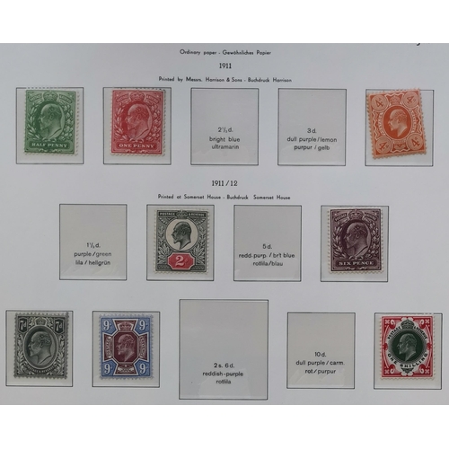 520 - M collection to 9d (2) and 1/-  incl. p.15 x 14 set of 5. (28)