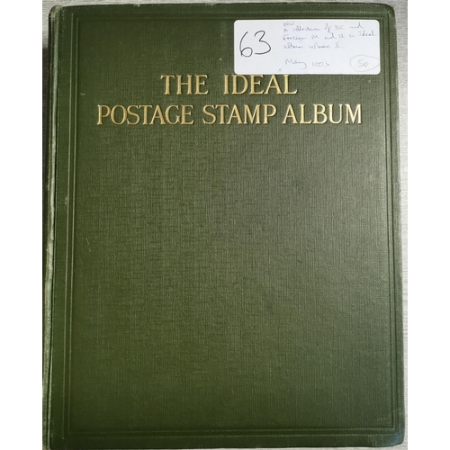 63 - A collection of BC and Foreign M and U in Ideal album Volume II. (many 100's)