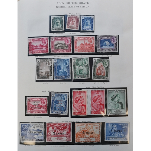 2 - KGVI M collection in SG printed album  many complete defin sets  RSW's with very good range A-Z. STC... 